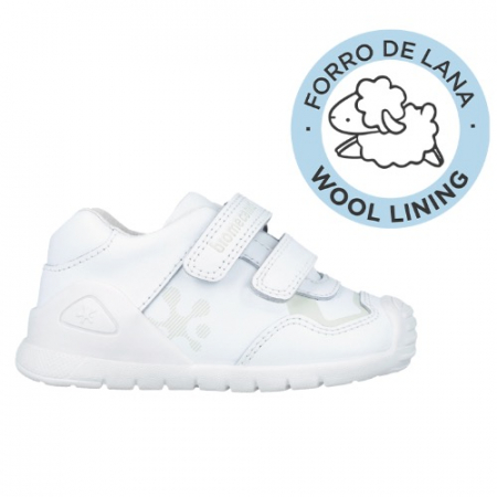 Pantofi sport din piele cu blanita 241001-C050FB [1]