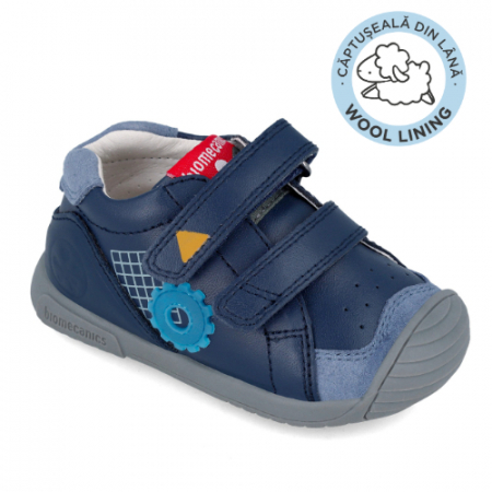 Pantofi sport din piele cu blanita 241128-A183FB [2]