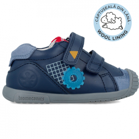 Pantofi sport din piele cu blanita 241128-A183FB [4]