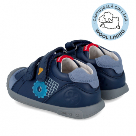 Pantofi sport din piele cu blanita 241128-A183FB [1]