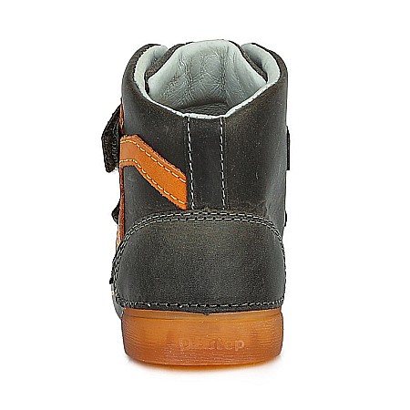 Pantofi copii baieti cu LED din piele DD Step, Negru - A068-577B [4]