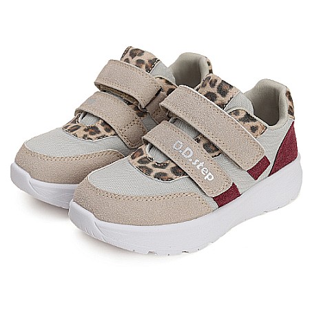 Pantofi copii fete din textil DD Step, Gri - F083-41879C [0]