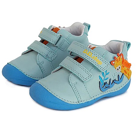 Pantofi copii baieti din piele DD Step, Albastru - S015-359B [0]