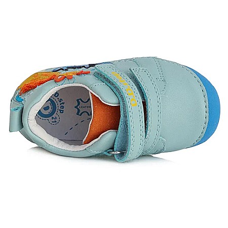 Pantofi copii baieti din piele DD Step, Albastru - S015-359B [3]