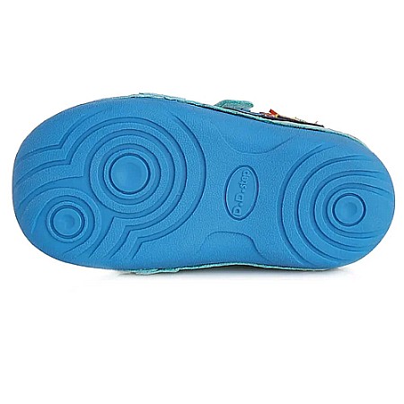 Pantofi copii baieti din piele DD Step, Albastru - S015-359B [5]