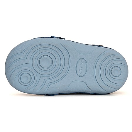 Pantofi copii baieti din piele DD Step, Albastru - S015-41882A [5]