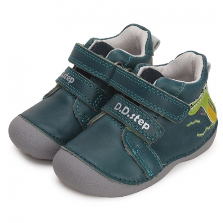 Promotii Pantofi Sport Baieti - Pantofi sport din piele DD Step S015-42325 Calypso Sky