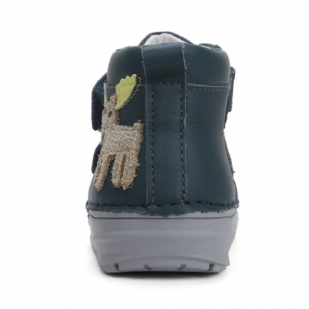 Pantofi copii baieti din piele DD Step, Albastru - S071-42933A [2]