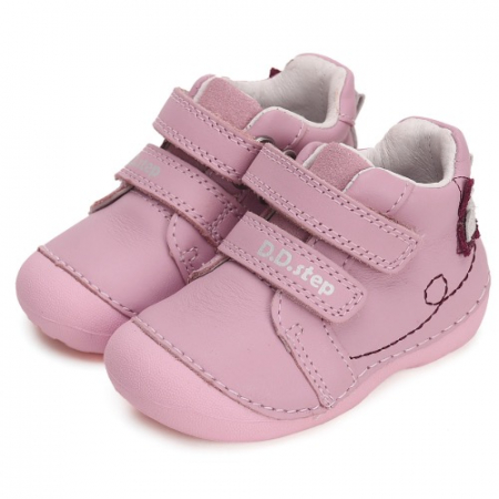 Pantofi sport din piele DD Step S015-42400A Pink [1]