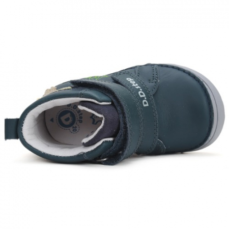 Pantofi copii baieti din piele DD Step, Albastru - S071-42933A [4]