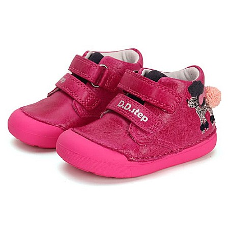 Pantofi copii fete din piele DD Step, Roz - S066-41382A [0]