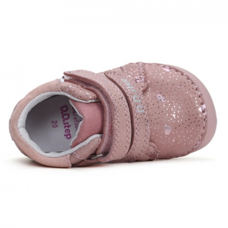 Pantofi sport din piele DD Step Barefoot S070-42189A Pink [5]