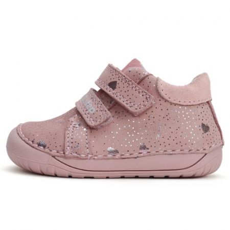 Pantofi sport din piele DD Step Barefoot S070-42189A Pink [2]