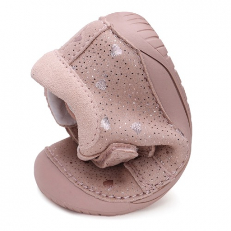 Pantofi sport din piele DD Step Barefoot S070-42189A Pink [1]