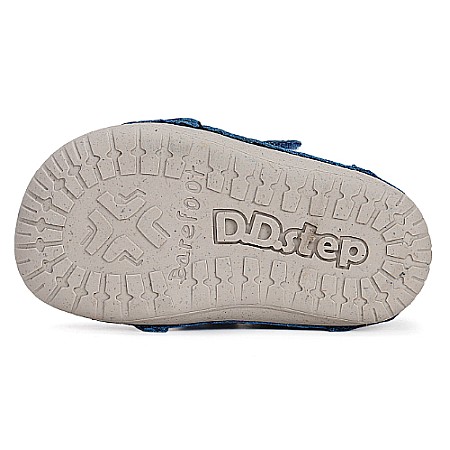 Pantofi copii baieti din piele DD Step, Albastru - S070-41351A [5]