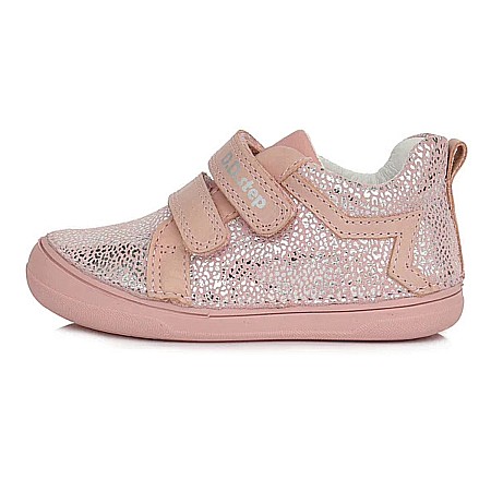 Pantofi copii fete din piele DD Step, Roz - S078-227A [1]
