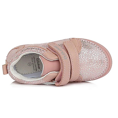 Pantofi copii fete din piele DD Step, Roz - S078-227A [3]