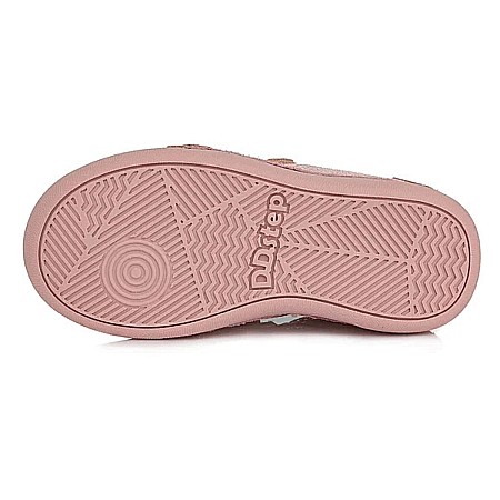 Pantofi copii fete din piele DD Step, Roz - S078-227A [5]