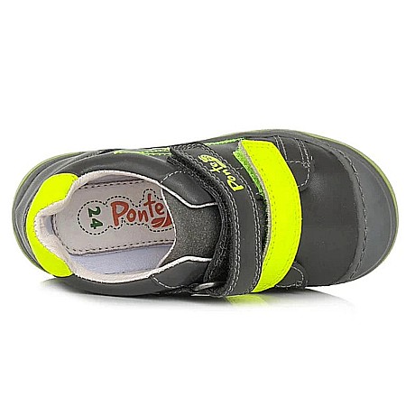 Pantofi copii baieti din piele Ponte, Gri - DA03-3-920 [3]