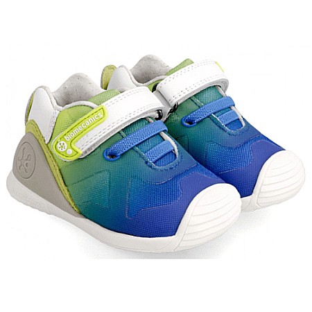 Pantofi copii baieti din textil Biomecanics, Albastru - 222160-A [0]