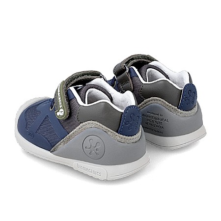 Pantofi copii baieti din textil Biomecanics, Albastru - 231140-A [3]