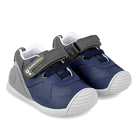 Pantofi copii baieti din textil Biomecanics, Albastru - 231140-A [0]