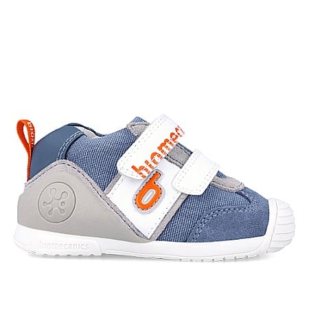 Pantofi copii baieti din textil Biomecanics, Albastru - 242131-A [1]
