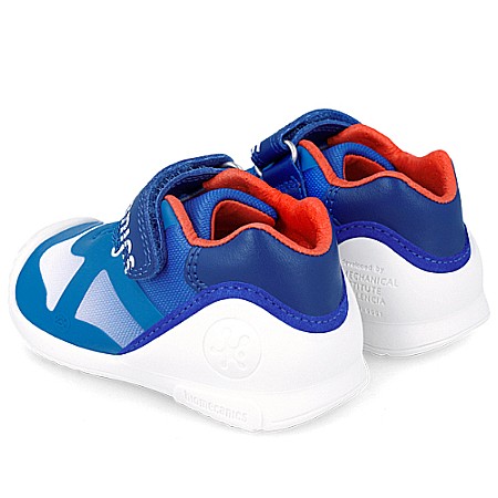 Pantofi copii baieti din textil Biomecanics, Albastru - 242150-A [3]