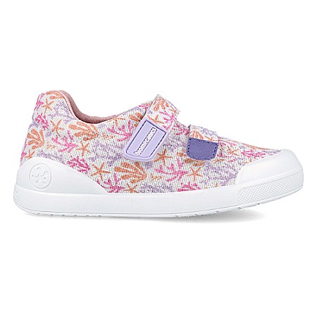 Pantofi copii fete din textil Biomecanics, Roz - 242293-B [1]