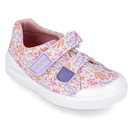 Pantofi copii fete din textil Biomecanics, Roz - 242293-B [2]