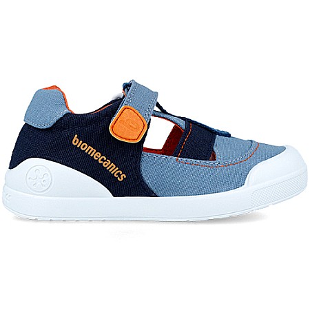 Pantofi copii baieti din textil Biomecanics, Albastru - 242298-A [1]