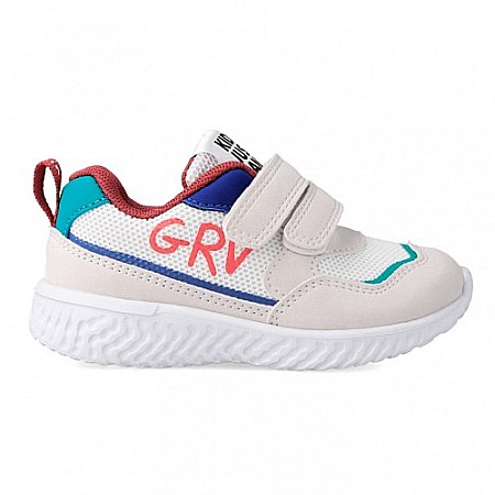 Pantofi copii baieti din textil Garvalin, Alb - 232801-C [1]