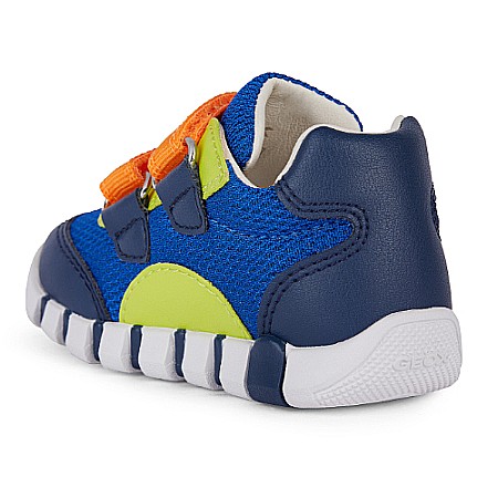Pantofi copii baieti din textil Geox, Albastru - B3555C [4]