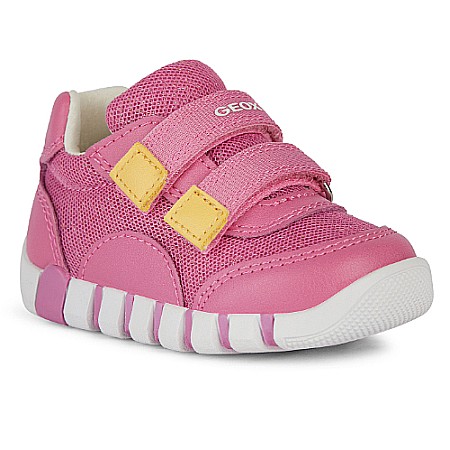 Pantofi copii fete din textil Geox, Roz -B3558A_0GNBC_C8F2V [5]