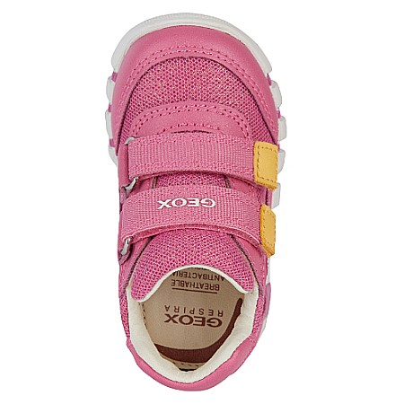 Pantofi copii fete din textil Geox, Roz -B3558A_0GNBC_C8F2V [3]