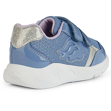 Pantofi sport Geox Respira cu insertii din plasa [3]