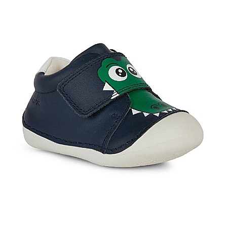 Pantofi copii baieti din piele Geox, Albastru -  B3539C_00085_C4002 [0]