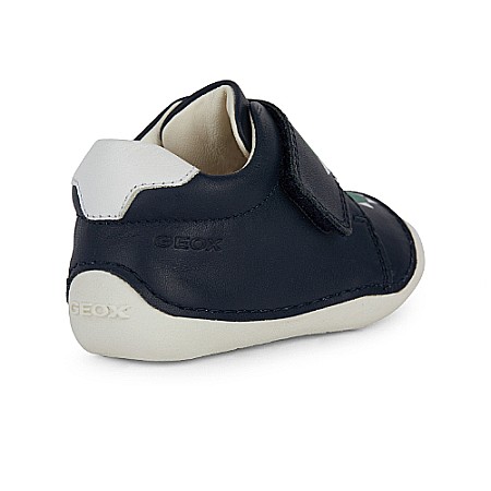 Pantofi copii baieti din piele Geox, Albastru -  B3539C_00085_C4002 [3]