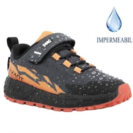 Incaltaminte impermeabila - Pantofi sport impermeabili băieți Primigi Avant GTX, Gri - 2419055