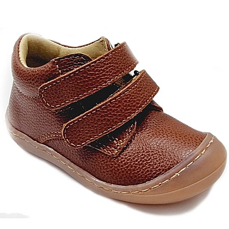 Pantofiori sport baieti - Pantofi copii baieti din piele Weestep, Maro - B11518 HA