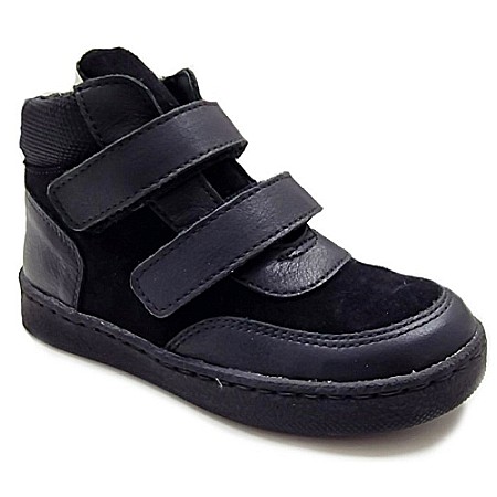 Promotii Ghete Baieti - Ghete copii baieti din piele WeeStep, Negru - B11548