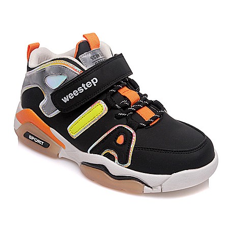 Pantofi copii baieti din piele Weestep, Negru - R007264681 BK [0]