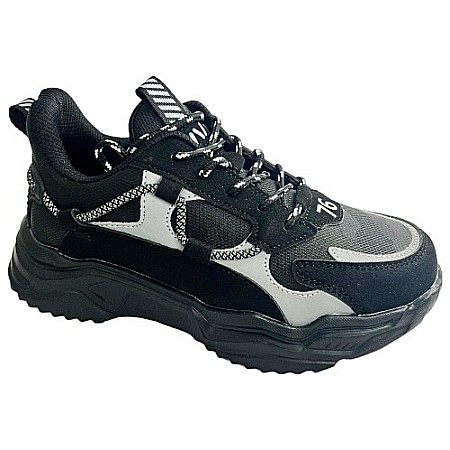 Pantofi copii baieti din piele Weestep, Negru - R010264635 BK [3]