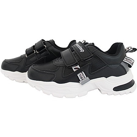 Pantofi copii baieti din piele Weestep, Negru - R200964081 BK [3]
