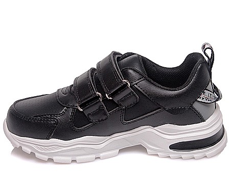 Pantofi copii baieti din piele Weestep, Negru - R200964081 BK [1]