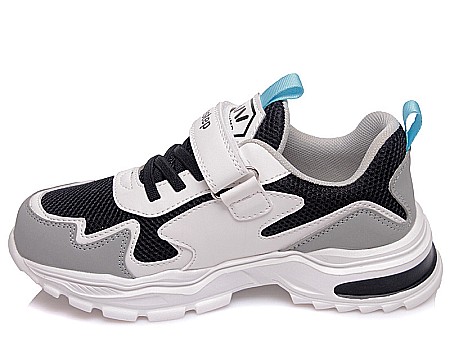 Pantofi copii baieti din piele Weestep, Negru - R200964082 BK [1]