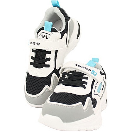 Pantofi copii baieti din piele Weestep, Negru - R200964082 BK [3]