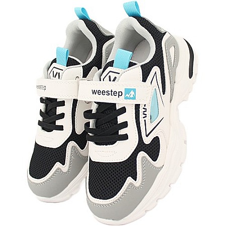 Pantofi copii baieti din piele Weestep, Negru - R200964082 BK [4]