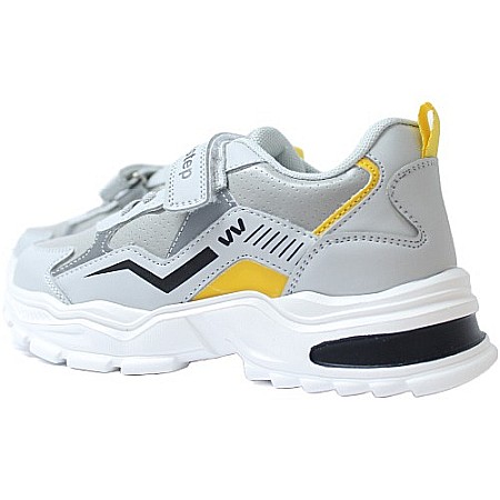 Pantofi copii baieti din piele Weestep, Gri - R200964085 GR [5]