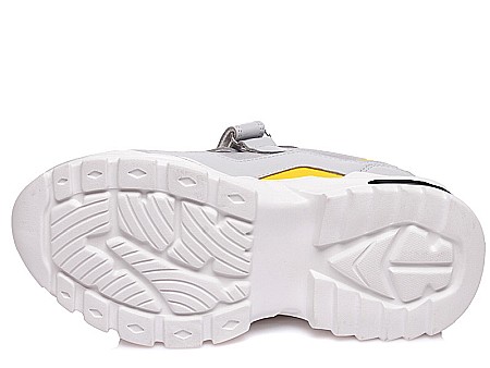 Pantofi copii baieti din piele Weestep, Gri - R200964085 GR [6]